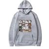 Cats Print Men'S Casual Hoodie New Men Women Funny Fashion Cool Long Sleeve Streetwear Graphics Oversiz Hoodie Unisex