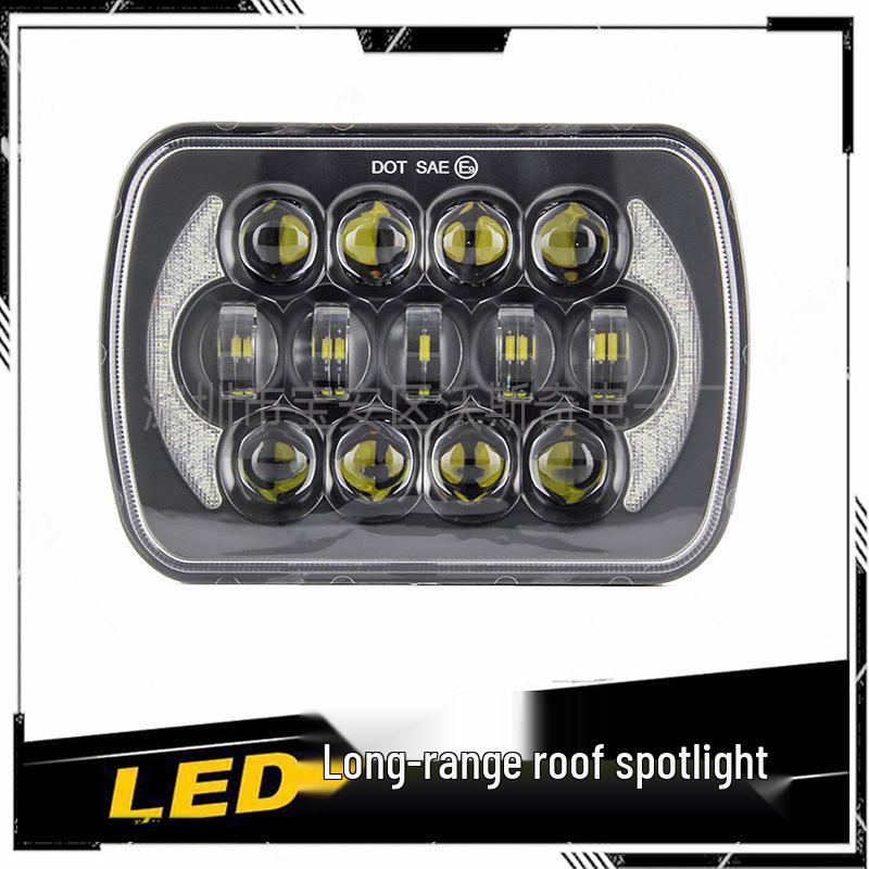

LED Headlight for 5X7/6X7 Jeep Truck Cherokee, 85W Car Headlamp With Daytime Running Lights