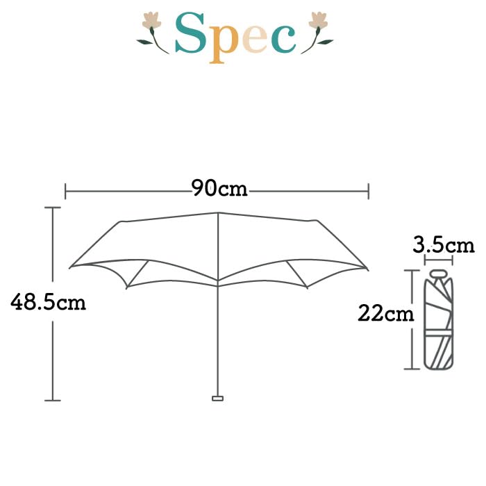 M31 Carbon Fiber Folding Manual Folding UV UV Super Suitable for Men and Women F-SEASONS Umbrella, Ultra-Lightweight, Heat-Shielding, Cool, 6-Rib,