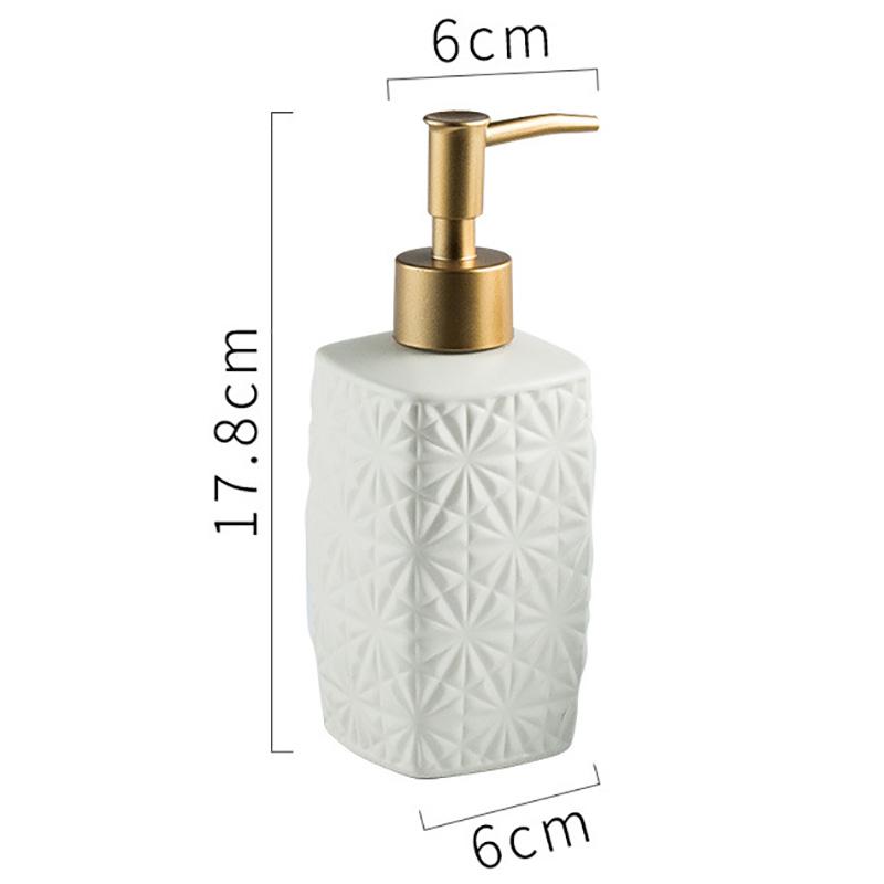 

Керамическая бутылка для жидкого мыла Дозатор для мыла Контейнер для мыла Насос для мыла Дозатор для мыла Заправляемая бутылка для мыла D