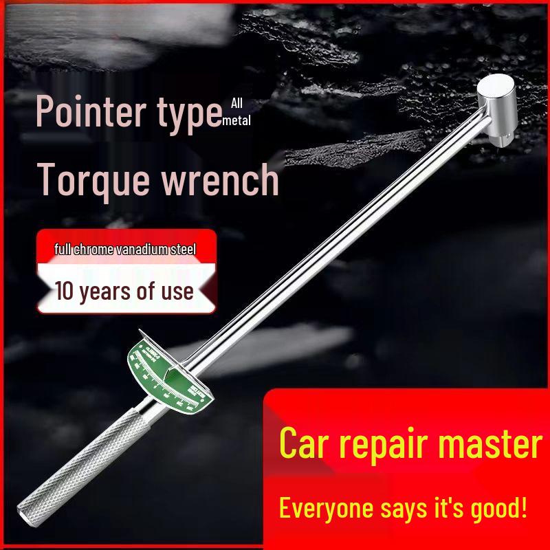 High-Precision Torque Wrench for Autos - Kilogram & Socket Spark Plug Tool