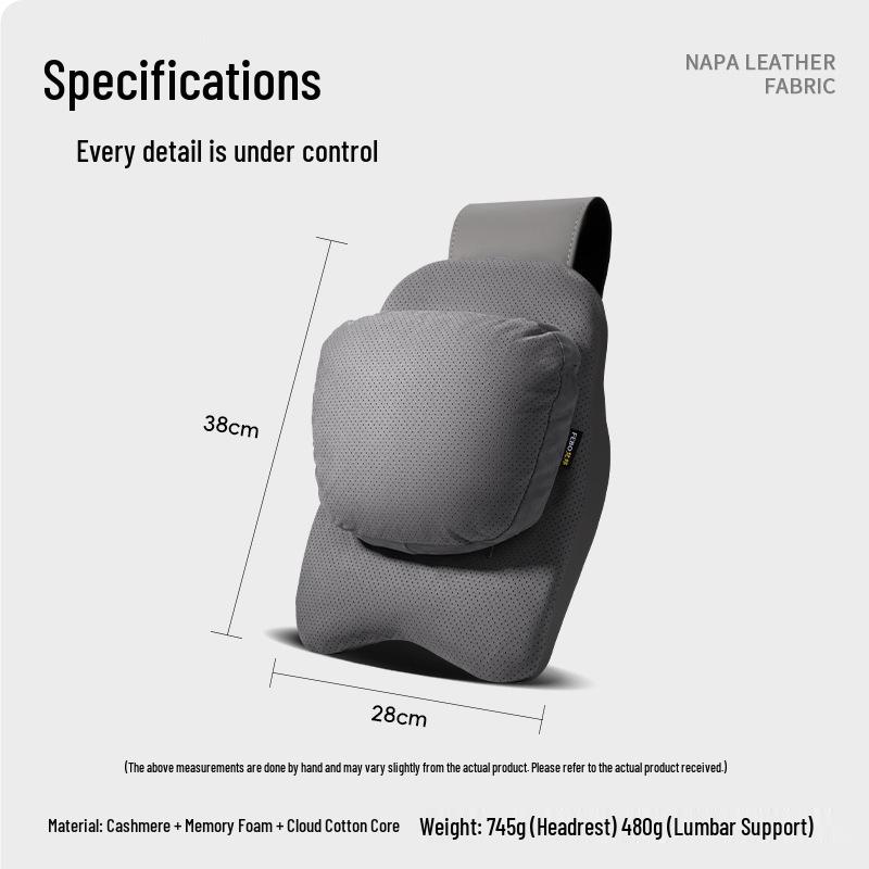 Changan CS75plus EADO Headrest & Neck/Lumbar Support Pillow Set for Car Interior