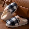 Autumn and winter cotton slippers home warm non-slip bag and thick-bottomed couple indoor fluffy towing slippers