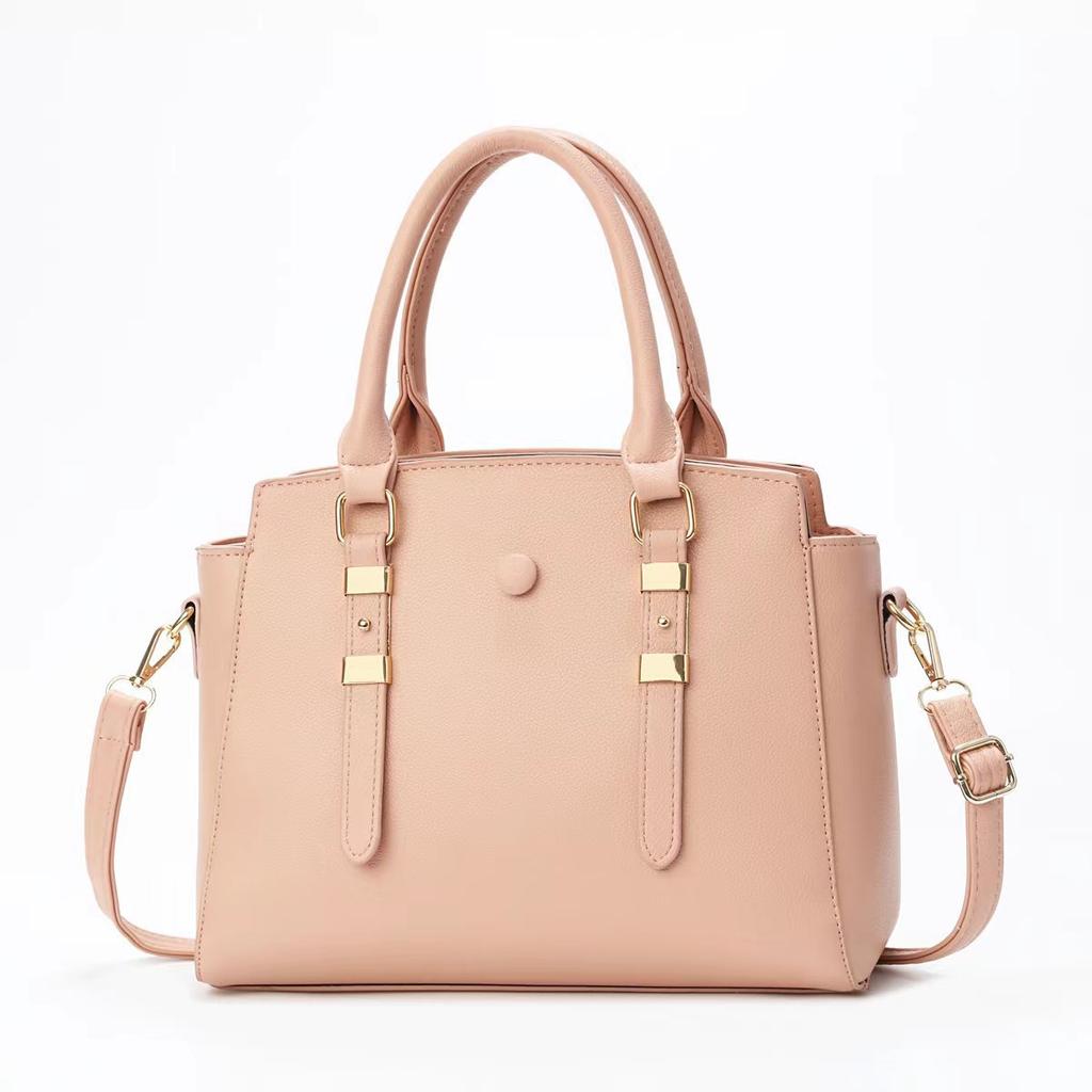Women's Handbag Year New Middle-aged High-end Casual Women's Bag Mother Bag Atmosphere Soft Leather Shoulder Crossbody Bag