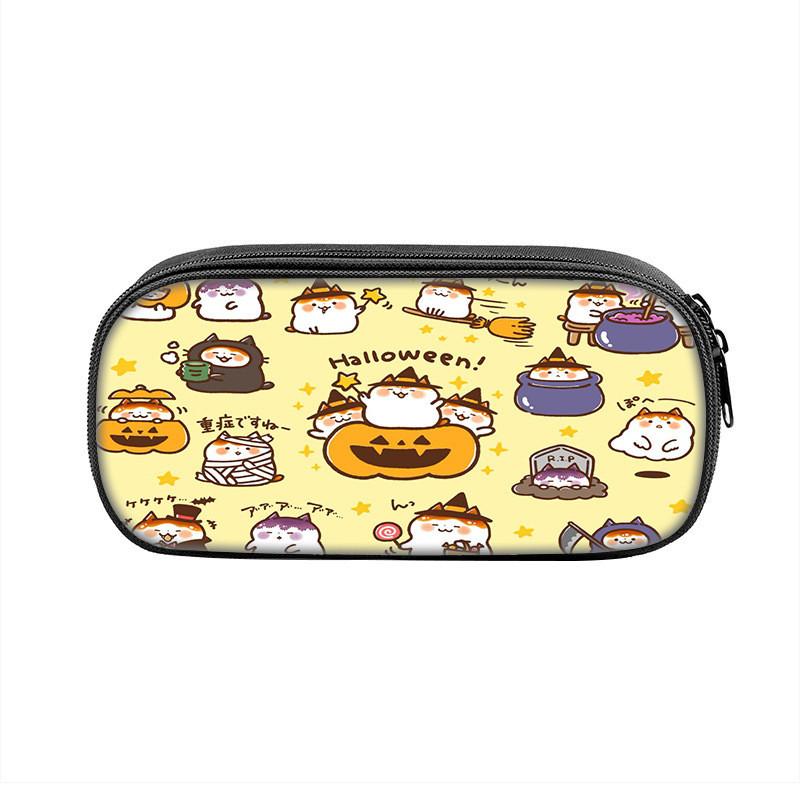 Sumikkogurashi Character Pencil Case With Large Capacity Nylon Storage Bag For Students