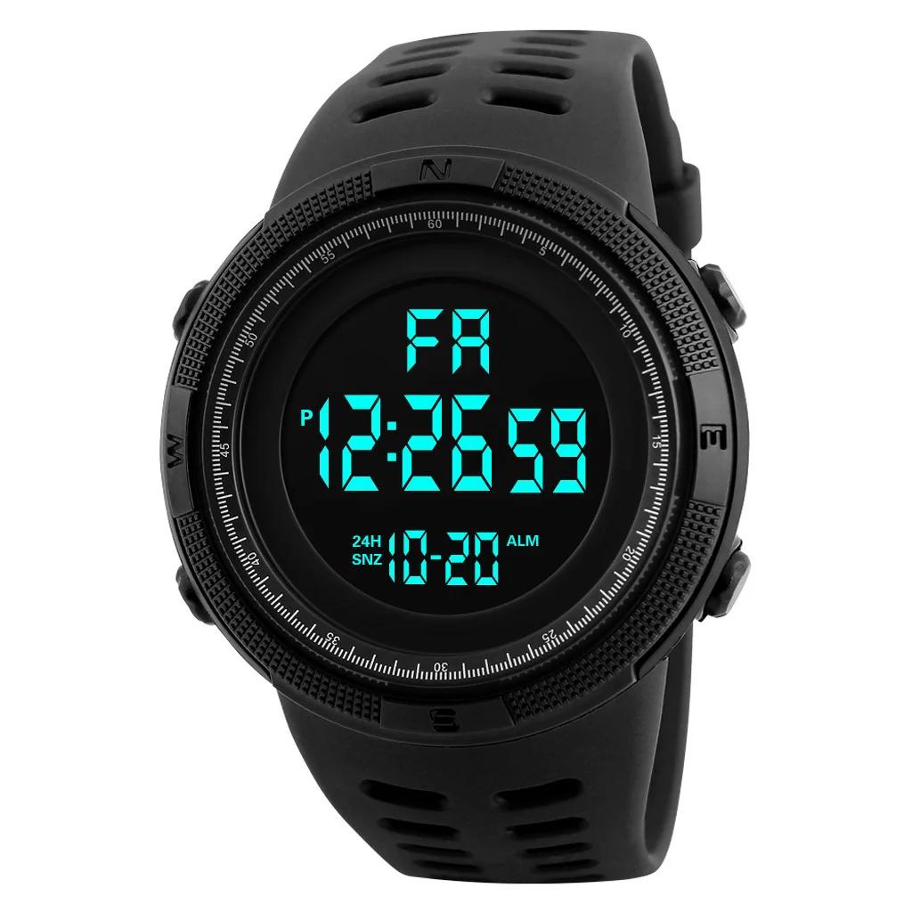 Men's Digital Watches Multifunction Military Men Sports Wristwatch Sweatproof Luminous  Man Student Electronic Watch