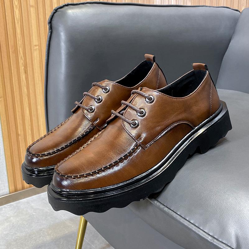 New Business Dress Men'S Leather Shoes Summer Casual British Men'S Shoes British Style Men'S Shoes 5271-R