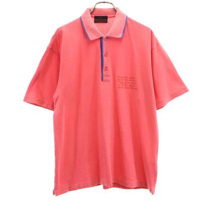 Santa fe 90er Jahre Made in Japan Altes Kurzarm-Poloshirt 4 Rote Serie Herren Gebraucht