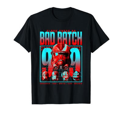 STAR WARS The Bad Batch Clone Force 99 Special Unit Poster T-Shirt