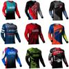 Spot-Offroad-Motorradbekleidung, Radbekleidung, Downhill-Bekleidung, lässiges T-Shirt mit Rundhalsausschnitt, atmungsaktive und schnell trocknende Laufbekleidung,