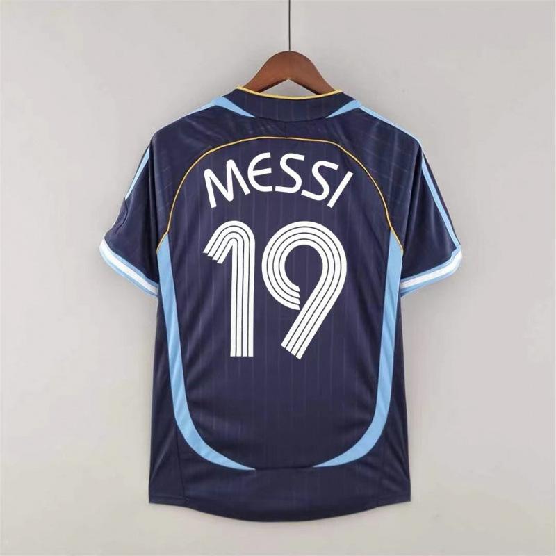 England/Argentina/Arsene N/Royal M Retro Football Jersey Classic Nostalgic Replica Thai Version Game Training