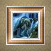 Exquisite Full Square Mosaic Diamond 5d Diy Diamond Painting Wolf Waterfall Scenic Embroidery Cross