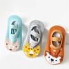 Spring Newborn Socks Kids Anti Slip Floor Socks With Rubber Soles Autumn Baby Boy Girl Cartoon Printed Comfortable Socks 0-3Yrs