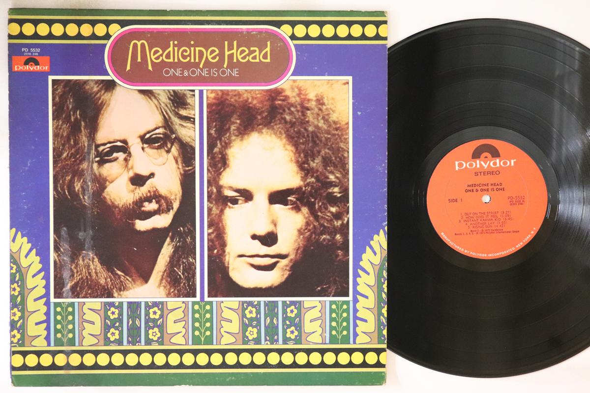 

LP Record MEDICINE HEAD One One Is One PD5532 POLYDOR 1973 US Rock Used
