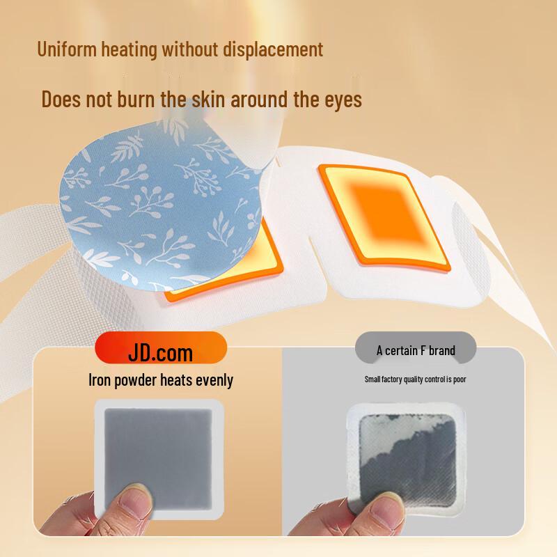 Jingdong Crafted Lavender Steam Eye Mask, 50 Count