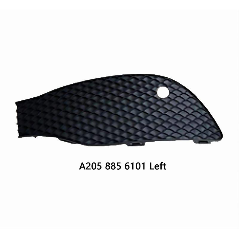 For Mercedes Benz C Class W205 2019-2020 A2058856101 A2058856201 Front Left Right Camera Cover Radiato Grille Grill Trim