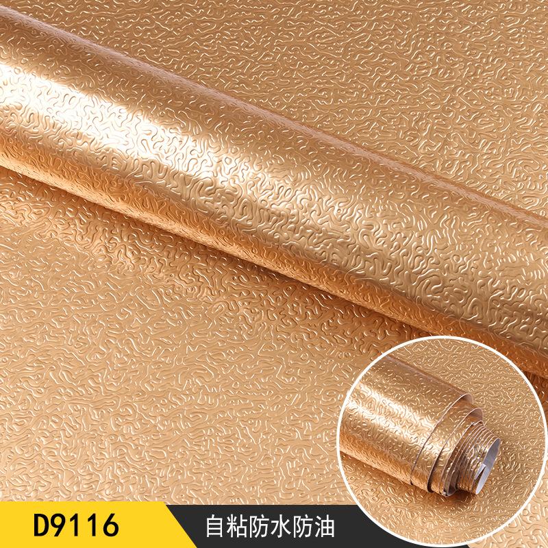 Kitchen Oil-proof Waterproof Stickers Anti-fouling High-temperature Aluminum Foil Self-adhesive Wallpaper Stove Cabinet Stickers