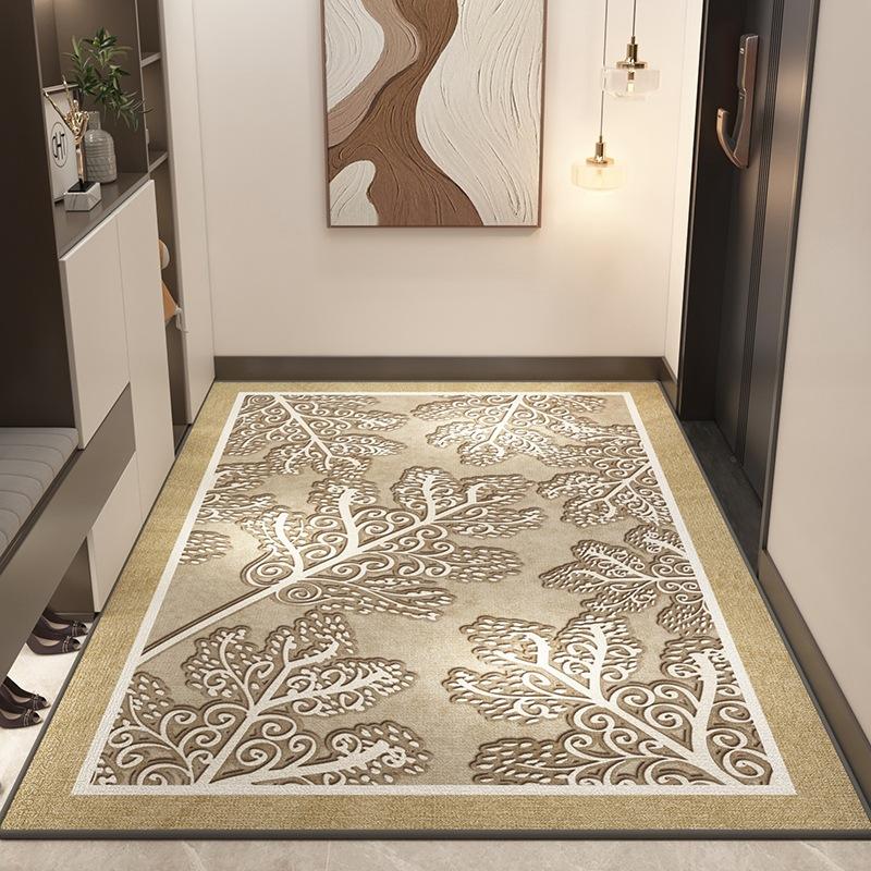 Household Entrance Mat Entrance Door Foyer Foot Mat Living Room Foot Mat Dirt Resistant Carpet