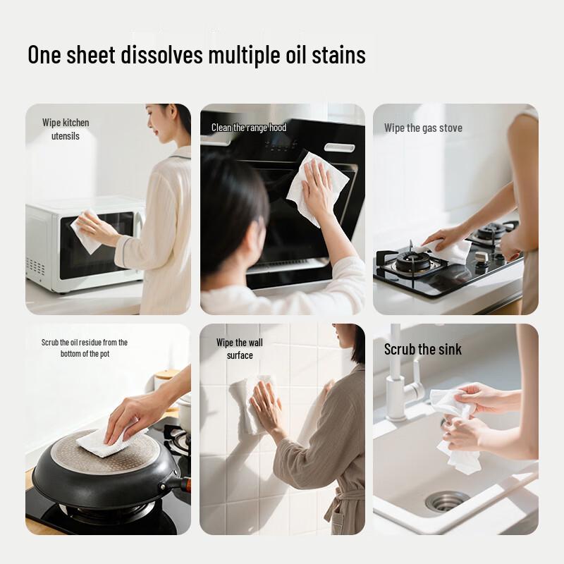 JD Zazao Double-Sided Kitchen Wipes