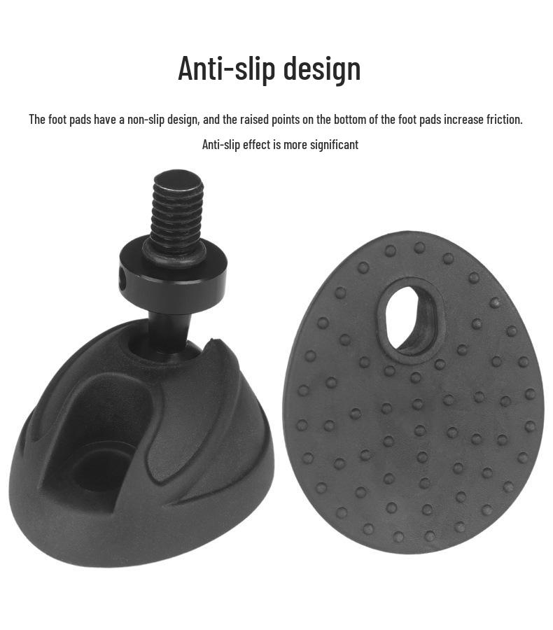Beixin Universal Anti-slip Tripod Foot Pads for DSLR 3/8" Screw Monopod Base