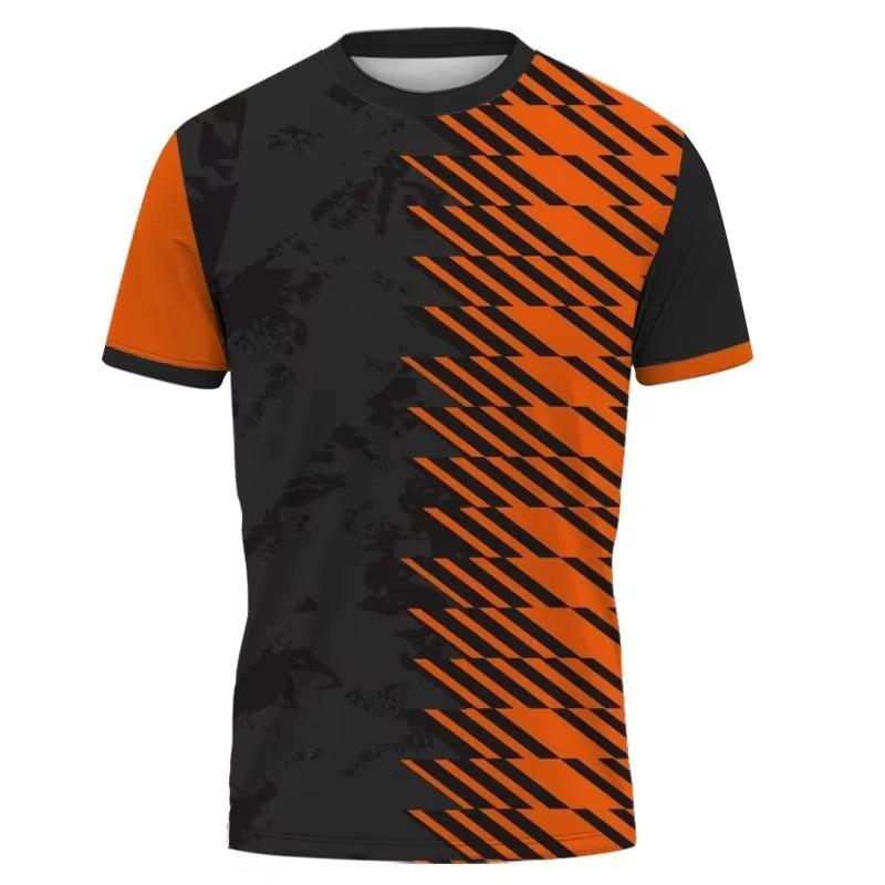 Herren T-Shirt Schnelltrocknende Oberteile Sommermode Street Kurzarm T-Shirts 3D Grafikdruck T-Shirts Übergroße männliche Kleidung