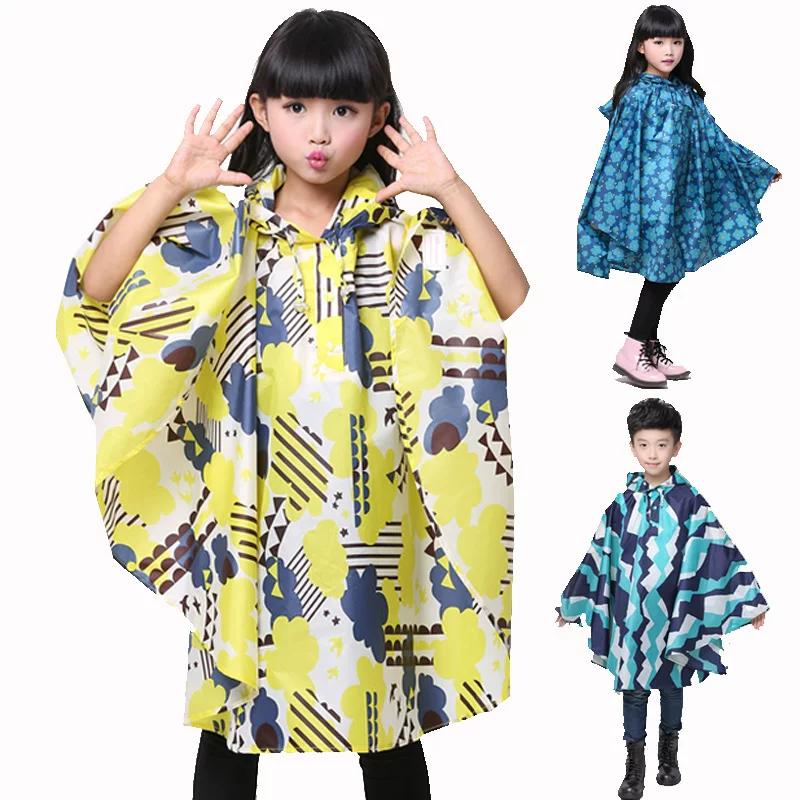 K-style Cute Primary School Student Mother and Child Princess Kids Raincoat