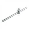 Sliding Rod Chrome Vanadium Steel Extension Silver