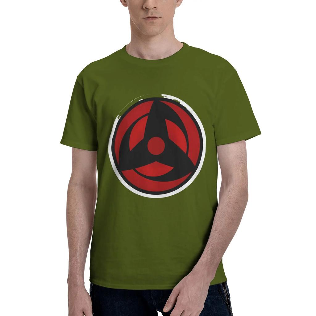 Anime Naruto Anime Sharingans Unisex TShirt Clothes Crazy Tee Shirt Short Sleeve Fugees Cotton