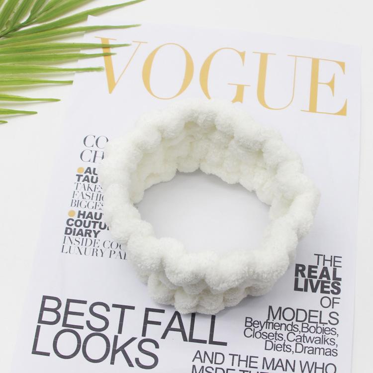 

Повязка на голову для умывания лица, макияжа, одинарная, коралловый вельвет, чехол для волос, спортивный, для йоги, аксессуар для волос для женщин