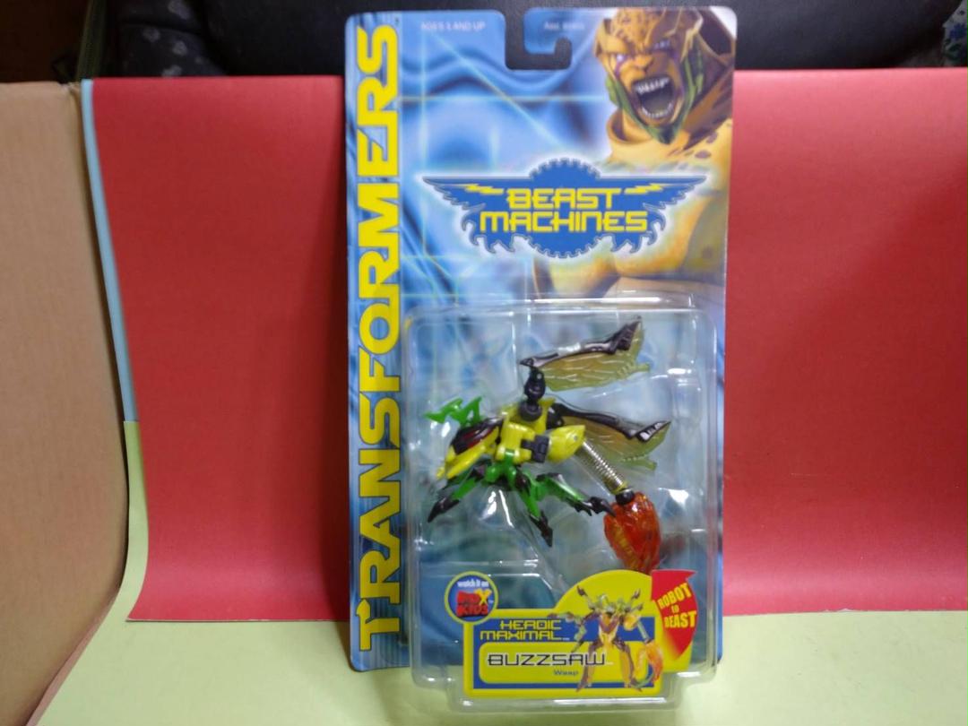 

[USED] Extremely rare item! Transformers Beast Machines Buzzsaw