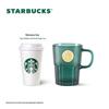 Starbucks Goddess Emblem Glass Mug