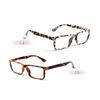 Turezing 3 Pack Reading Glasses For Women Man Rectangular Print Flower Frame Spring Hinge Reader Eyewear