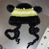 Cute lamb ears plush hat women's autumn and winter new furry hat warm ear protection knitted hat