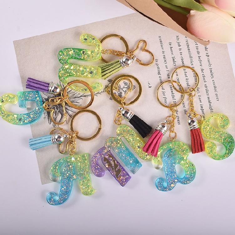 Stampi in Silicone per Resina con Alfabeto, Stampo in Silicone per Portachiavi con Alfabeto, Stampo per Colata in Resina