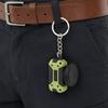 Creative Double Function Mini Grinder Keychain Constructed From Sturdy Soft Rubber Enhancing Aesthetics For Quality Concerned Individuals