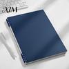 Grid Paper for Drawing A5 Spiral Notebook, Lined /Horizontal Grid/Blank Inner Page, Agenda Notebook Morandi Solid Color Cover Sketchbook Office