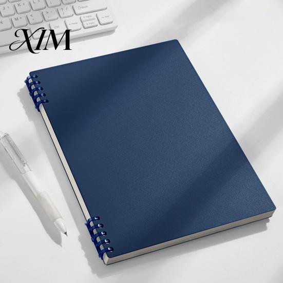 Grid Paper for Drawing A5 Spiral Notebook, Lined /Horizontal Grid/Blank Inner Page, Agenda Notebook Morandi Solid Color Cover Sketchbook Office