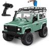 MN90 1/20 4WD RC Truck Off Road Climbing Buggy Crawler Metal with Light Remote Control Car All Terrain Racing 2.4G Toys for Boys