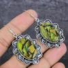 Stichtite Stone Gemstone Handmade 925 Sterling Silver Jewelry Earring 2.36" k3W76