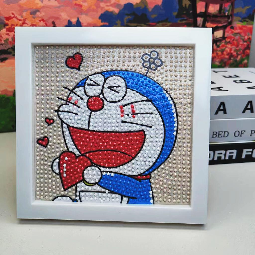 Children'S Diamond Painting Handmade Diy Masonry Painting Cartoon Diamond Sticker Bedroom Living Room Decorative Painting Photo Frame