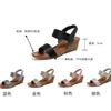 Platform sole fashion sandals women's new wedge heel mother fashion Roman shoes women