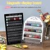 Premium Acrylic Nail Color Plate Magnet with Display Board Comparison Color Card And Number Stickers for Nail Salon