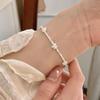 Chic Silver Butterfly Bracelet for Women - Stylish, Unique, and Trendy Hand Jewelry
