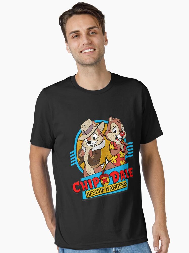 Chip 'n Dale Záchranáři Kreslený Film Děti - Vintage Kreslené Filmy Základní Unisex Tričko