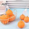 Desk Stress Relief Toy 1/2/3/Pcs Orange Squeeze with Mesh Bag Relieving Dekopon Fruit-shaped Tangerine Stretchy Anti-anxiety Simulation Fruit Sensory