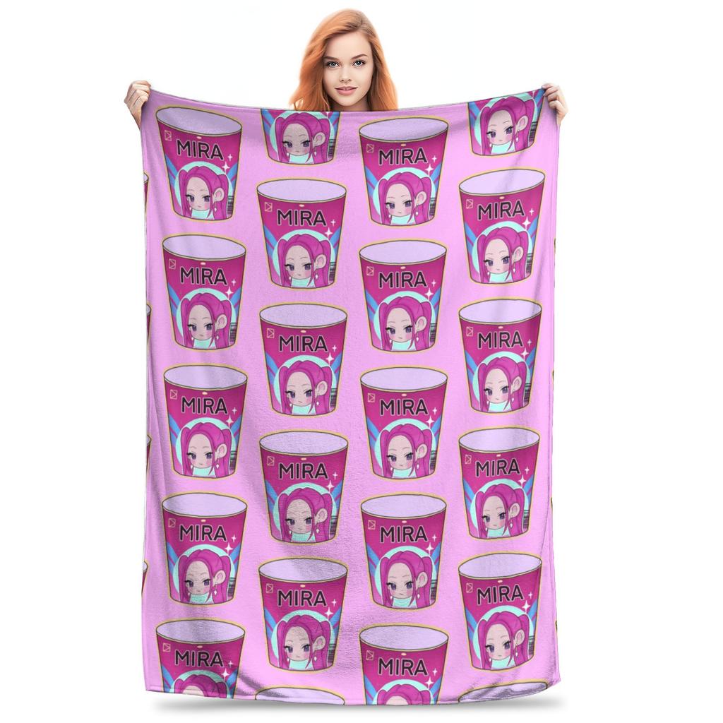 Saja Boys Huntrix Blanket Kpop Demon Hunters Flannel Awesome Warm Throw Blanket for Bedding Lounge  Winter