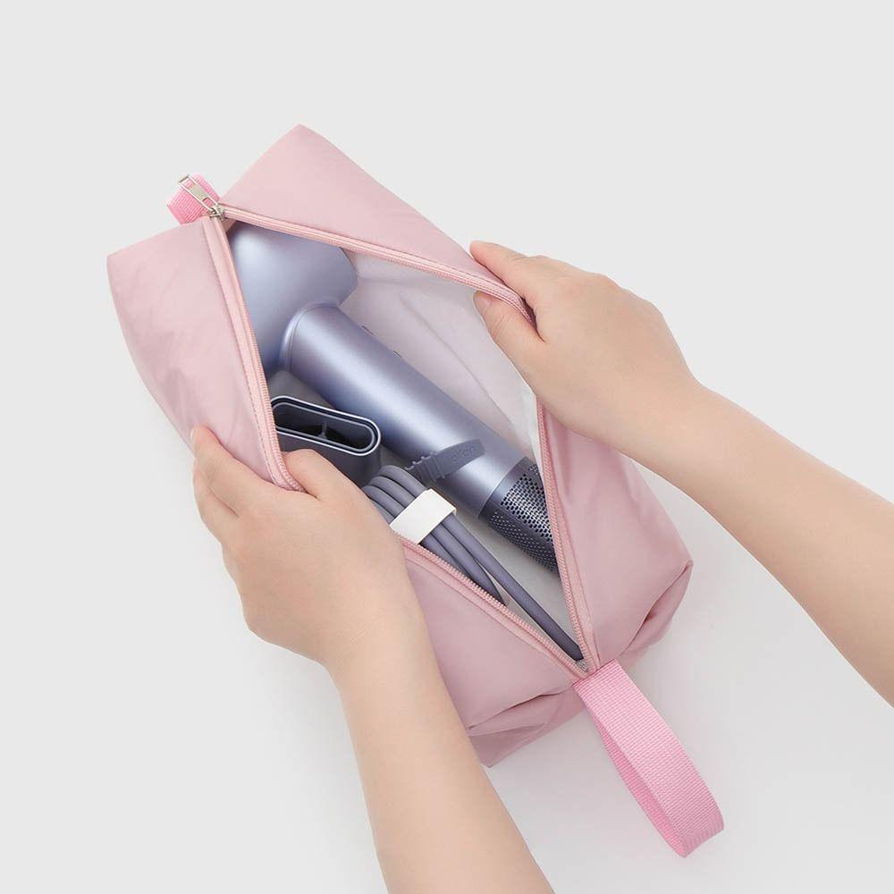 Portable Waterproof Storage Bag Large Capacity Solid Color Travel Carrying Case Lightweight Organizer Pouch Travel