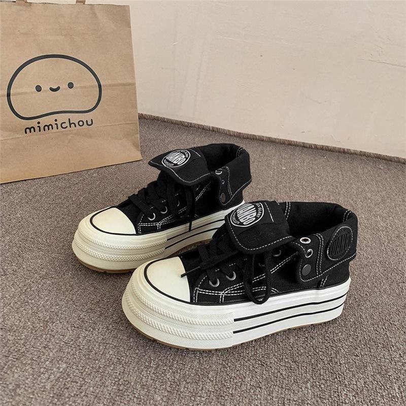 Children's trendy brand canvas shoes spring new boys' shoes girls' little white shoes baby board shoes soft-soled student shoes