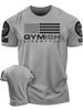 New 3D Printed Recover Fully Workout T-Shirt Funny Gym T-Shirt High Quality Cotton Men's Short Sleeves Muscle Man Tough Guy T