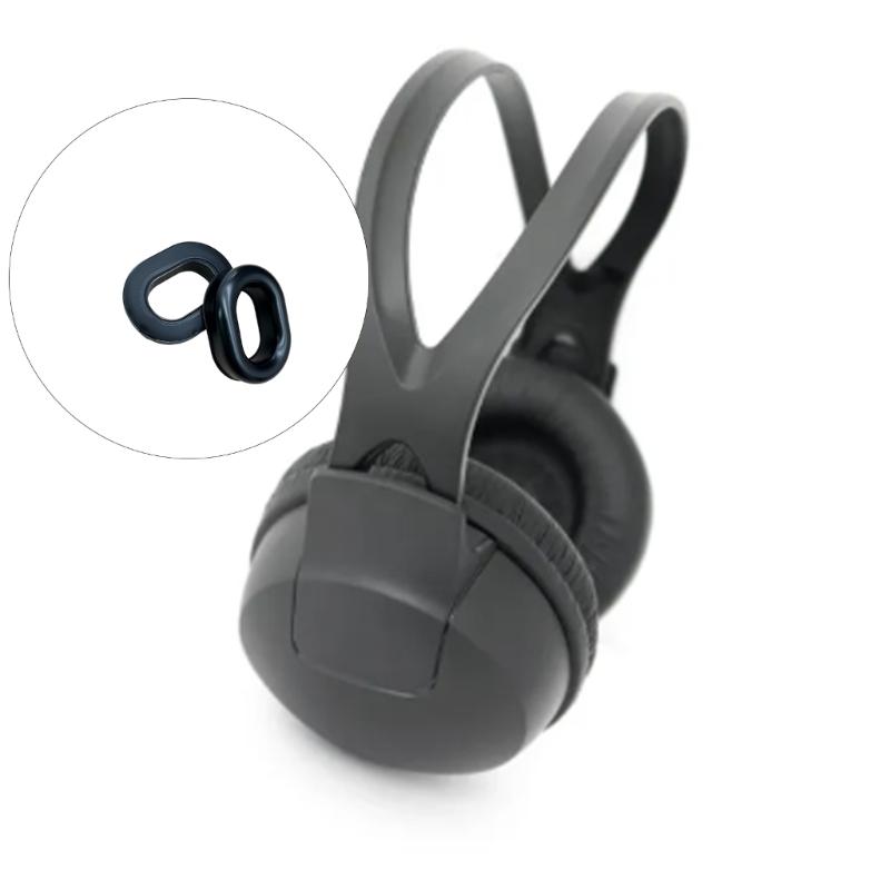 Soft Breathable Sponge Silicone Ear Pads Cushion For Dedicated Model Headphone Earmuffs Enhancing Sound Quality